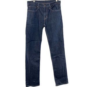 LEVI 511 STRAIGHT LEG JEANS NAVY WOMENS SIZE 31 x 32